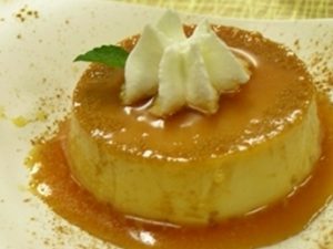 flan de tres leches