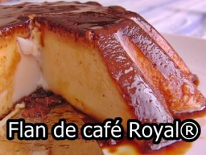 flan de cafe royal